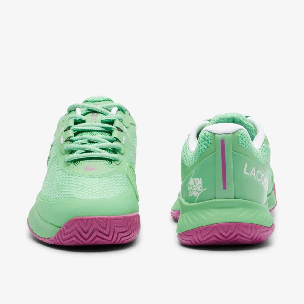 49SFA0150 Lacoste Women's Mutua Madrid Open Edition Tech Point Tennis Shoes (3)