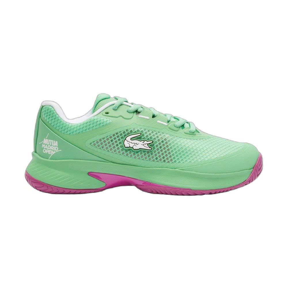 49SFA0150 Lacoste Women's Mutua Madrid Open Edition Tech Point Tennis Shoes (4)