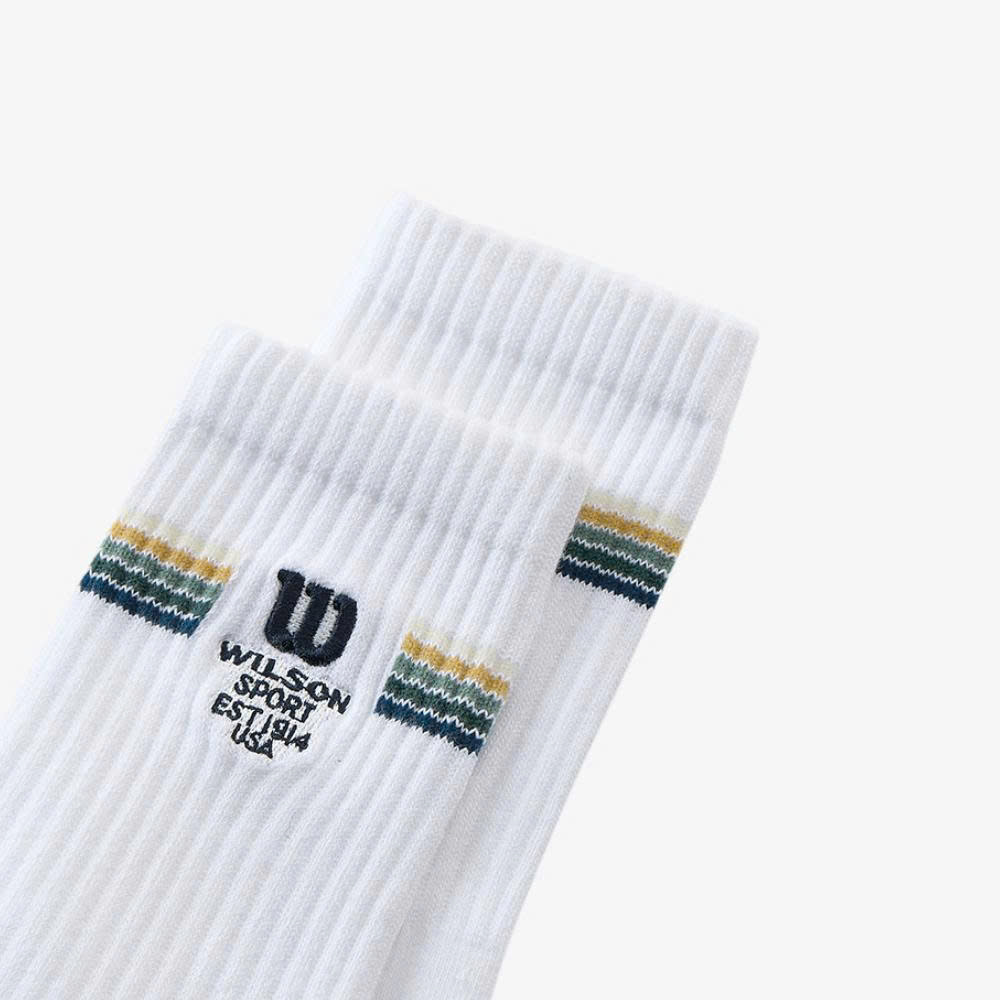 Wilson Crew Stripe Logo Sock WU00064511WTA (3)