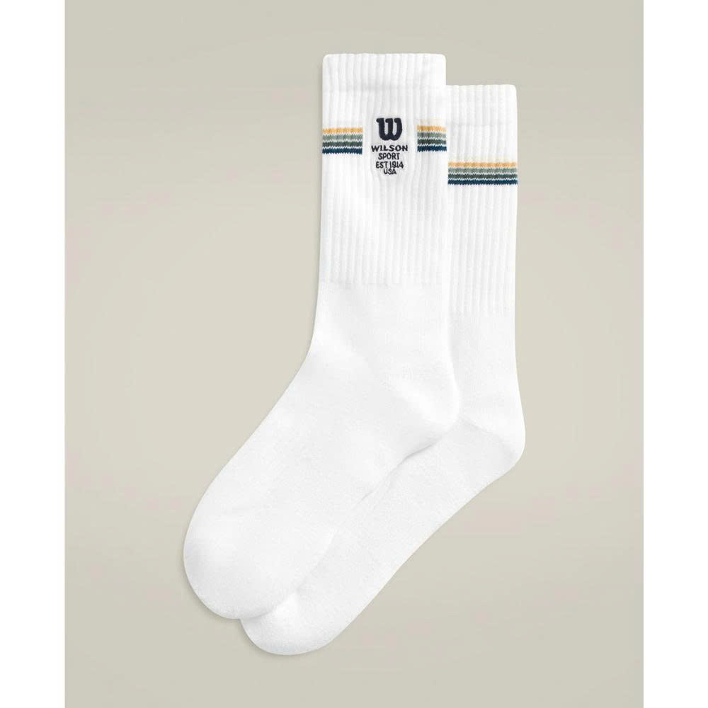 Wilson Crew Stripe Logo Sock WU00064511WTA (4)