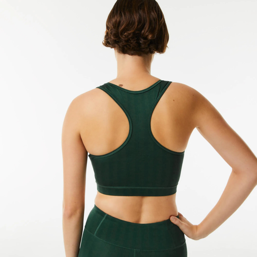 Lacoste Women's SPORT Printed Sports Bra TF3422 D1R (4)