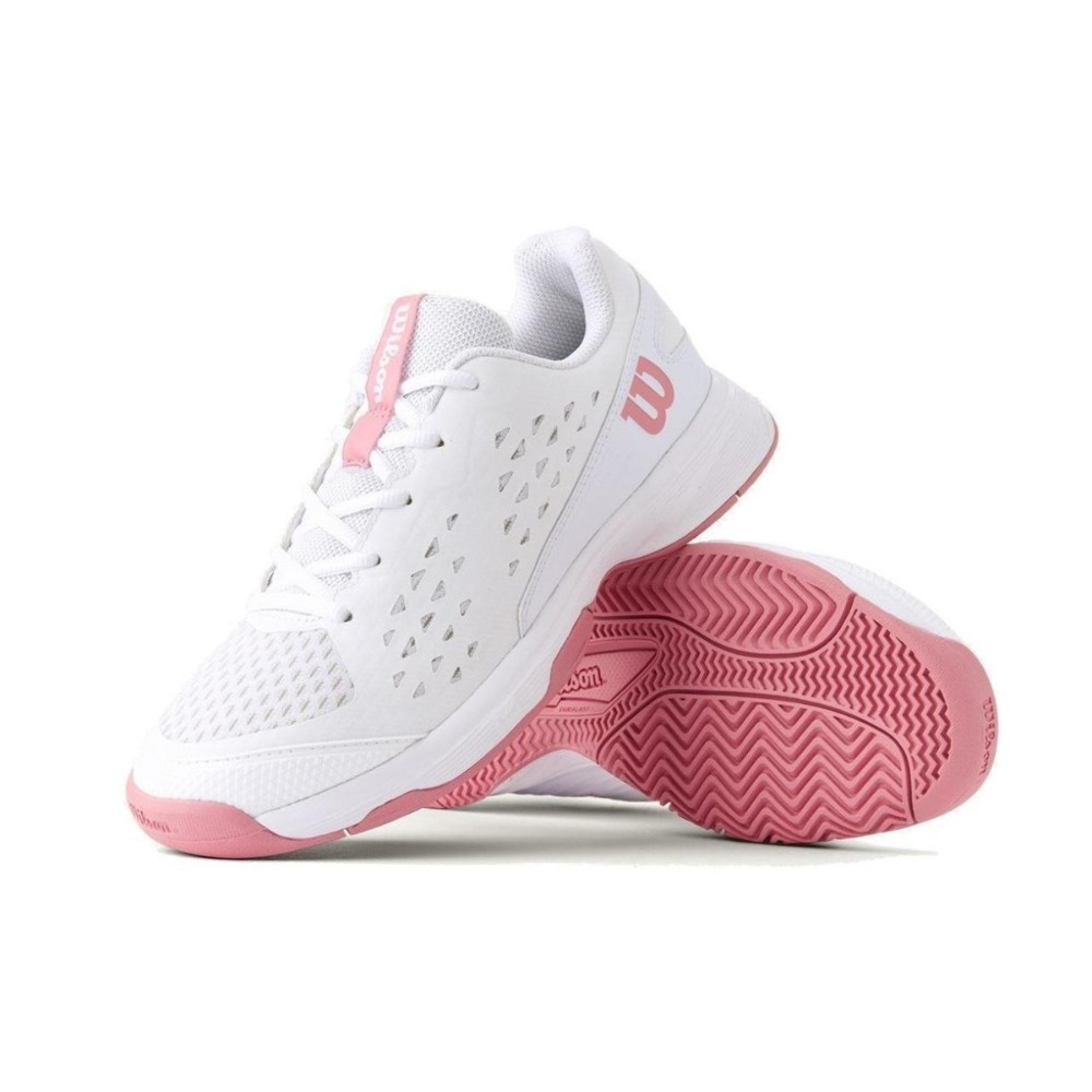 Wilson Rush Pro L Junior White Muave WRS335290 (1)