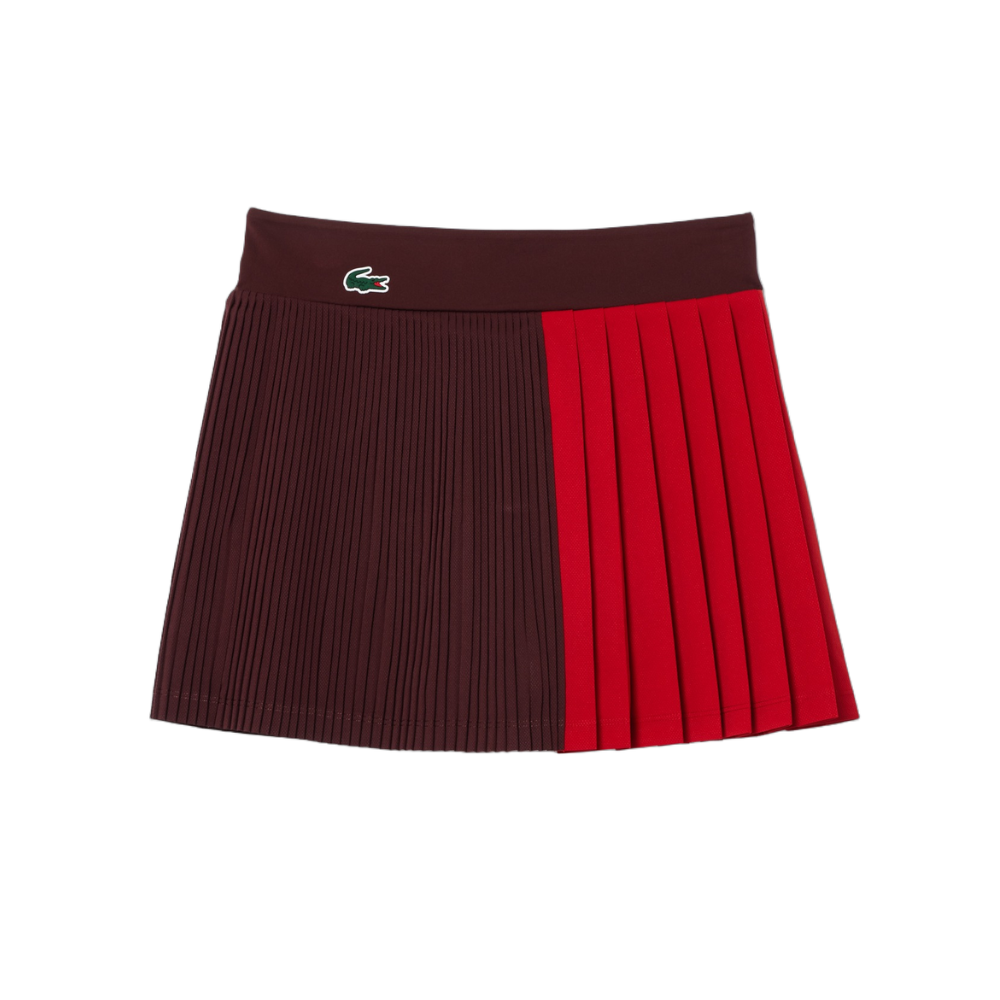 Lacoste Women's Lined Ultra Dry Tennis Skirt JF7475-51 IEJ