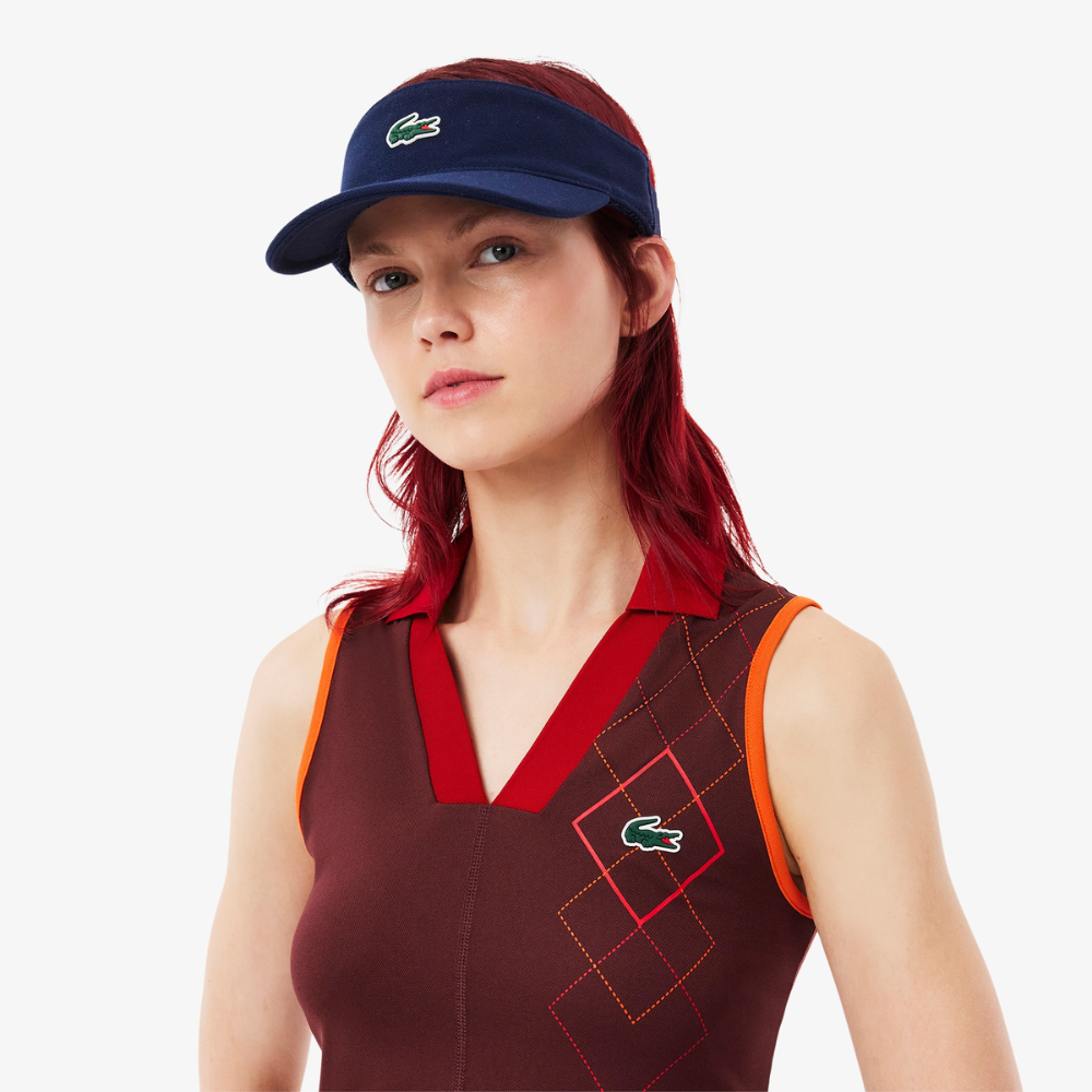 Lacoste Women's Slim Fit Ultra Dry Sleeveless Tennis Polo PF7437-51 IEJ (1)