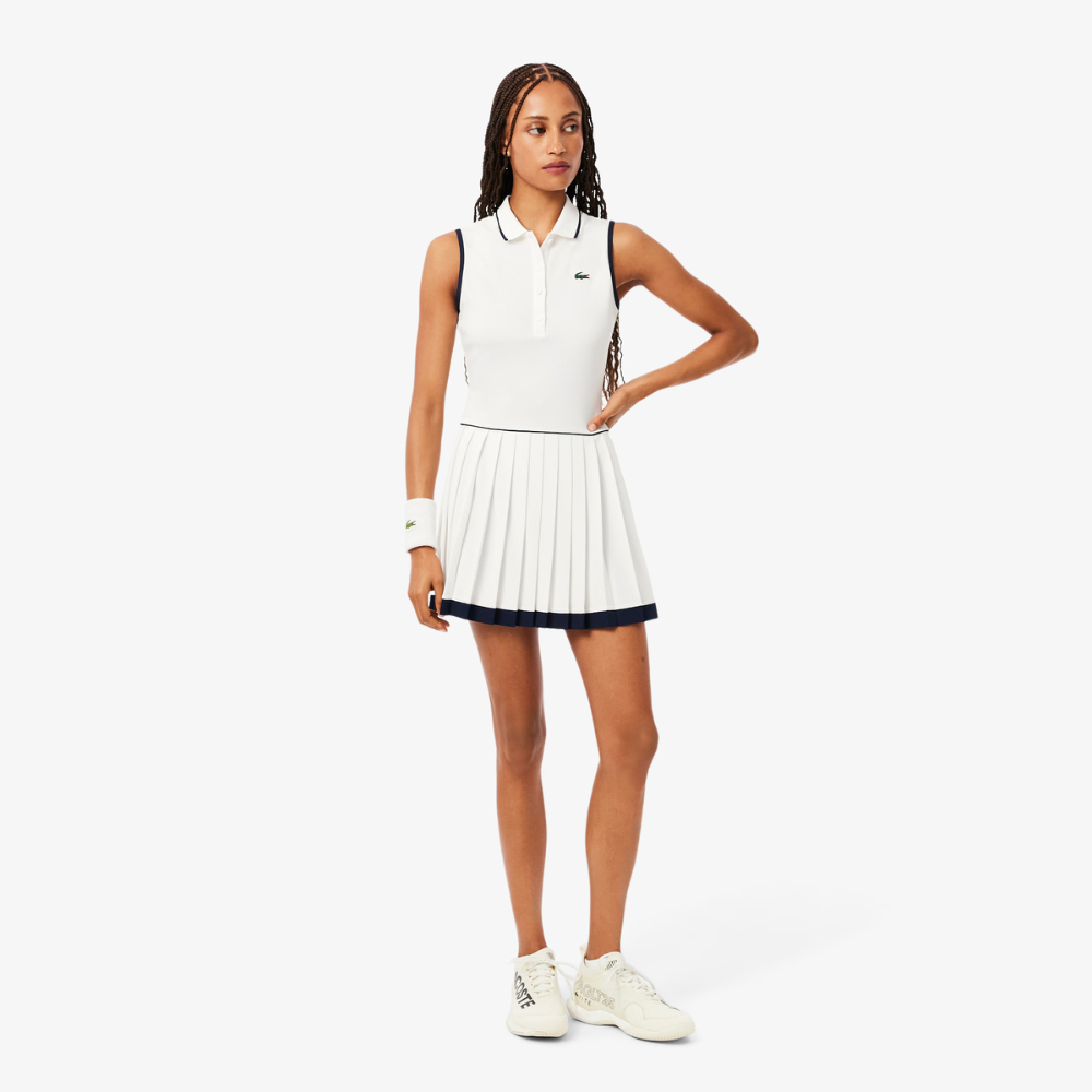 Lacoste Women's Ultra Dry Tennis Heritage Dress EF8582-51 HIF (1)