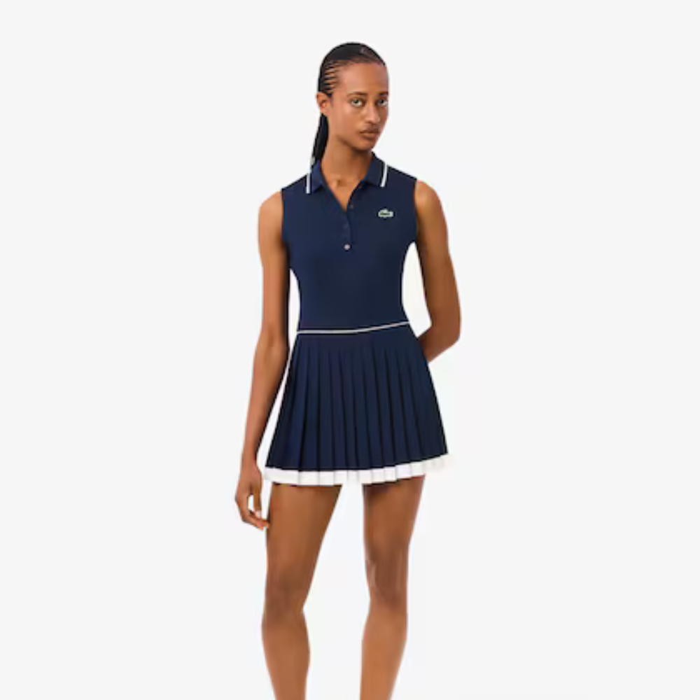 Lacoste Women's Ultra Dry Tennis Heritage Dress EF8582 51 HID (1)