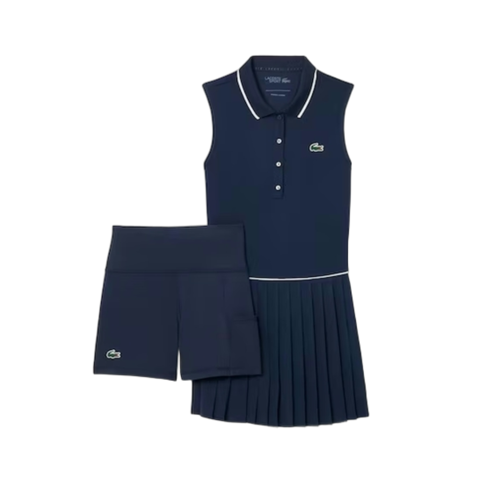 Lacoste Women's Ultra Dry Tennis Heritage Dress EF8582 51 HID