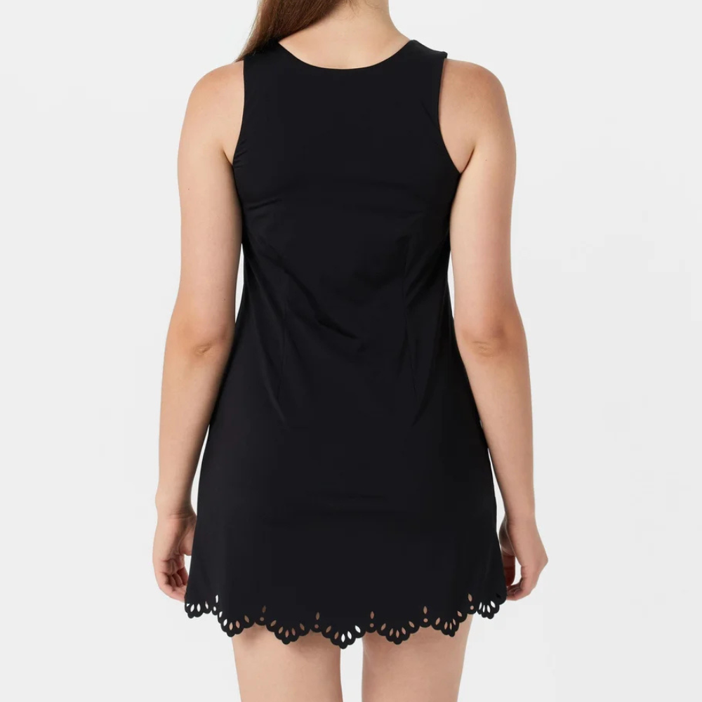 Fila Women's Essentials Lasercut Dress - Black TW31D044-001 (2)